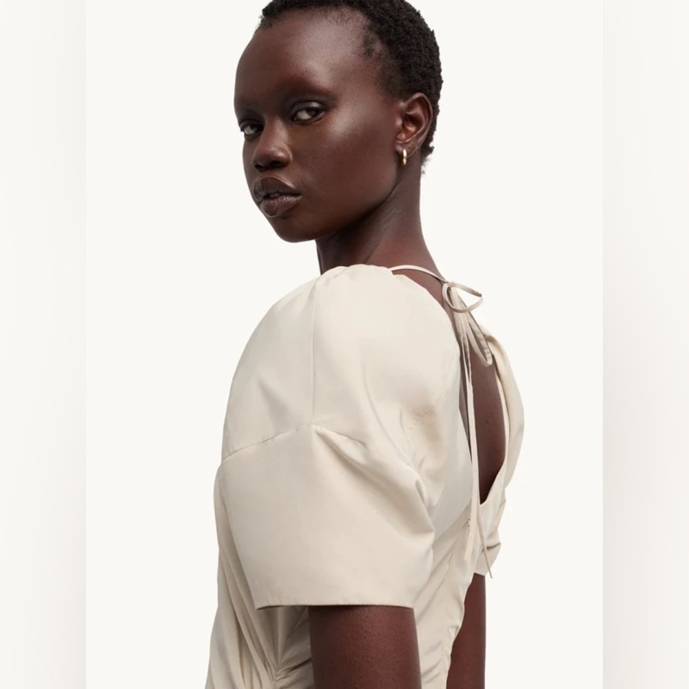 New Goop G Label Gwyn Gemma Midi Dress - Picture 4 of 10